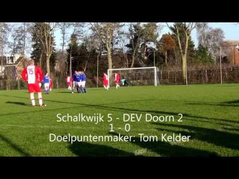 Schalkwijk 5 - DEV Doorn 2 (14-12-2014)