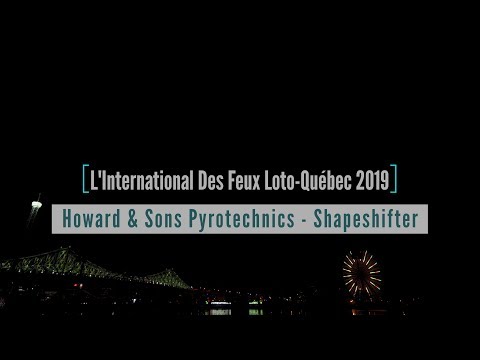 [4k] Montreal Fireworks 2019 - Australia - July 24
