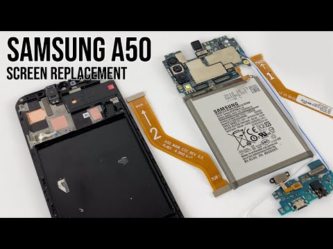Samsung A50 Screen Replacement With Frame
