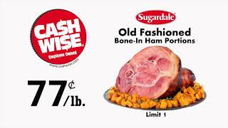Cash Wise Easter Ham 2017