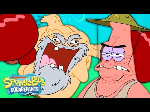パトリックvs.グランパットで「階段ウォーズ」!| パトリック・スター・ショー (Patrick vs. GrandPat in "Stair Wars"! | The Patrick Star Show)