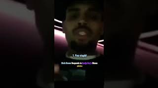Chris Brown Responds to Soulja Boy&#39;s disses 😂#chrisbrown #rihanna #souljaboy #diss #fyp #viral#short