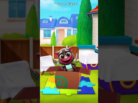 Ghost box My Talking Tom 🤯 #shorts #mytom2 #challenge #cute #viral #mytalkingtom2 #cat