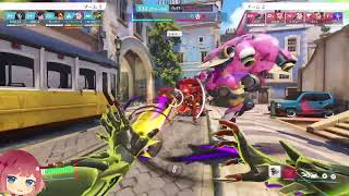 〔OW2〕シャラの悔しかった試合〔ゆっくり実況〕