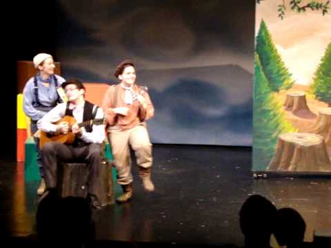 The Legend of Paul Bunyan - Carrie meets the boys