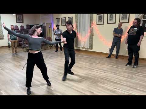 Mark Carpenter and Tali Nayun | Fusion Partner Dance Demo at Shades in San Francisco 2024