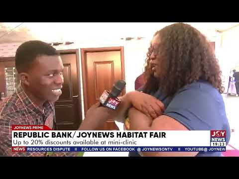 #RepublicBankJoyNewsHabitatFair: Up to 20% discounts available at mini-clinic