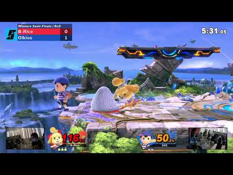Smash at Park University Winners Semis - B-Rice (Isabelle) vs. Olkios (Ness)