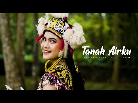 Lagu Nasional - Tanah Airku ( Sape' Cover ) Syarla Marz Ft. Ilham || Dirgahayu RI Ke-77