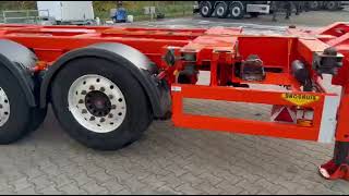 D-Tec FLEXITRAILER APK/MOT/TUF 16-11-2026 container chassis semi-trailer for sale - Image 2 | Autoline BW D-Tec FLEXITRAILER APK/MOT/TUF 16-11-2026 container chassis semi-trailer | Image 2 - Autoline