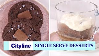 Single serve desserts when you don't feel like sharing