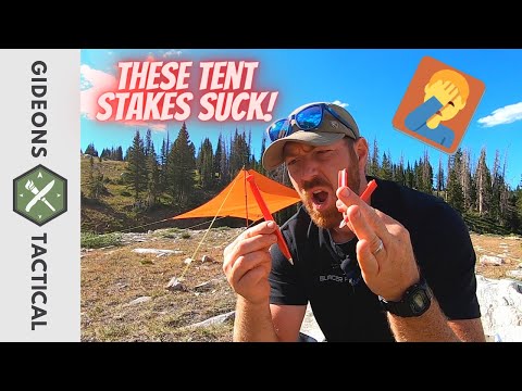 These Tent Stakes Suck! MSR Dart 6\" Stakes