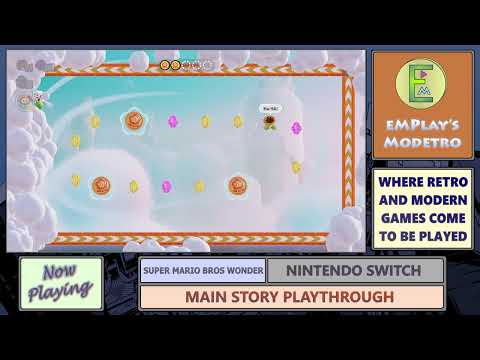 Super Mario Bros. Wonder - Nintendo Switch - World 2 - #18 - Break Time! Zip-Go-Round