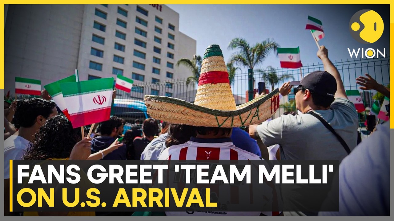 FIFA World Cup 2026: Team Melli Arrives In America To A Rousing Reception From Fans | WION