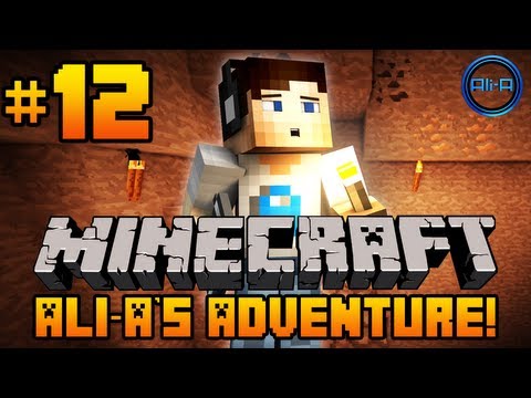 MoreAliA - Minecraft - Ali-A's Adventure #12! - "SCARY CAVES!"
