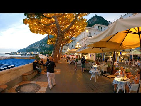 Amalfi - Latte Maffiato - O sole mio  4k