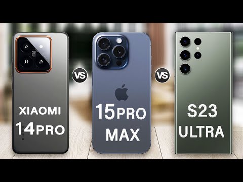 Xiaomi 14 Pro Vs iPhone 15 Pro Max Vs Samsung Galaxy S23 Ultra