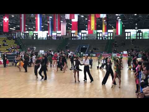 Mads Friis Lassen - Ilona Sak, DEN | Paso Doble | Hessen Tanzt WDSF Int. Open Adult Latin 2019