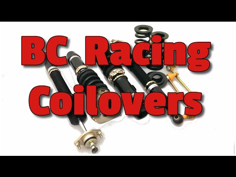 BC Racing coilovers on a MR2
