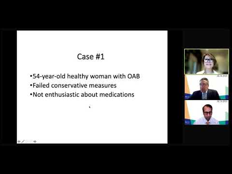 Refractory Overactive Bladder: How to Select 3rd Line Therapies and Optimize Outcomes Webcast (2021)