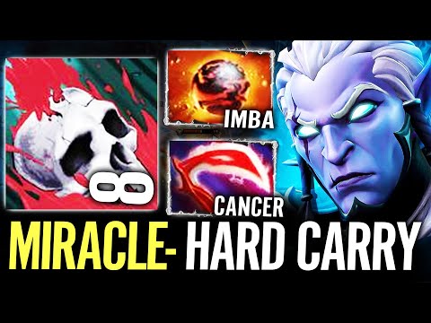 Miracle Try New 7.34 Broken Hard Carry Phantom Assassin Dota 2 Pro