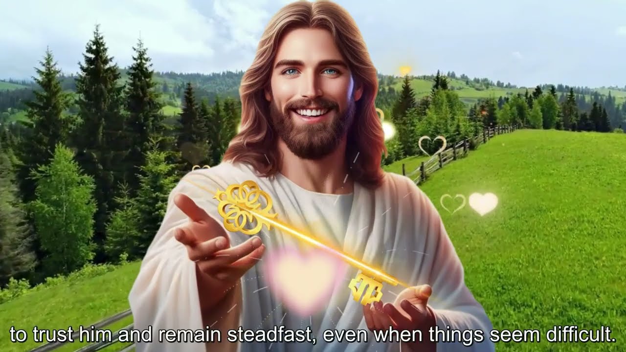 🔑💫 toca la llave de jesús y desbloquea tu milagro | mensaje de dios🙌