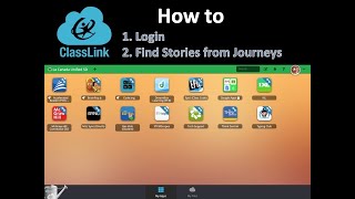 Tutorial: Student ClassLink and Journeys Login