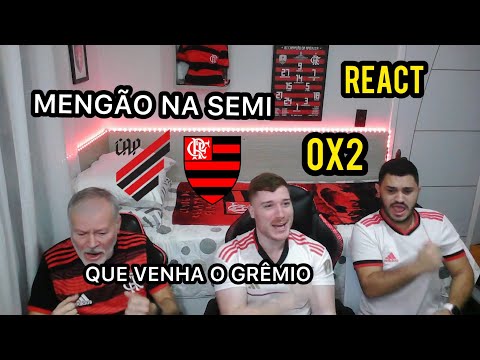 REACT - ATHLETICO PR 0 X 2 FLAMENGO | COPA DO BRASIL 2023. MENGÃO NA SEMI!!