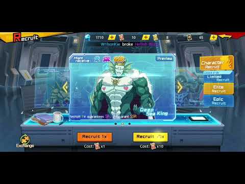 The Ritual of Getting 2 SSR's (Superalloy Darkshine and Geryuganshoop) One Punch Man The Strongest