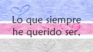 Demi Lovato - Lo Que Soy (This is me) With Lyrics