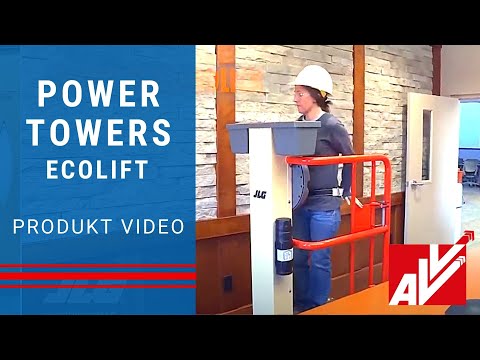 Power Towers Ecolift | AVV Arbeitsbühnen | Arbeitsplattform