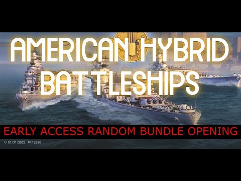 American Hybrid Battleship Update And Sequential Random Bundles Opening SHIPVIEWS with Carburetor