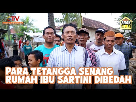DUKUNGAN WARGA! Warga Bersyukur Rumah Ibu Sarniti Dibedah!  |BEDAH RUMAH EPS. 33 | EPS. 33 (4/8)