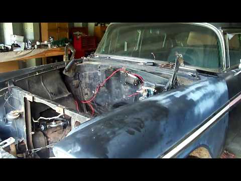 56 chevy floor pan replacement part 2