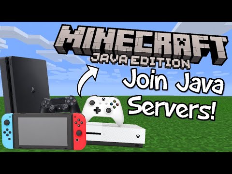 How to Join Java Minecraft Servers on Bedrock Consoles! Xbox, Playstation & Switch! EASIEST METHOD!