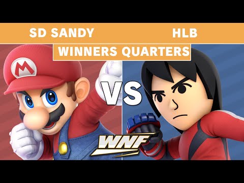 WNF 4.3 - SD Sandy (Mario) vs HLB (Mii Brawler) Winners Quarters - Smash Ultimate