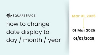 Download the video "How to change the date format from US to UK for Squarespace blogs - Free Code Fix Updated For 2025"