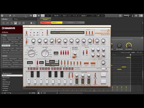 Looking for a sound like TB-303 in Phoscyon...