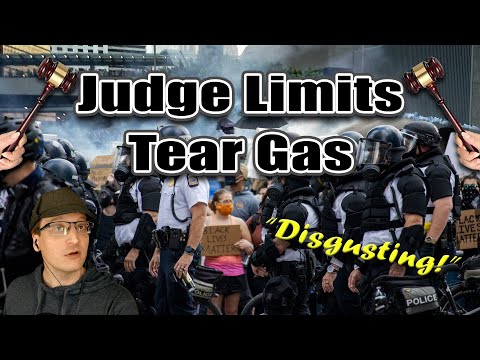 Judge SLAMS Police for "Disgusting" Use of Tear Gas