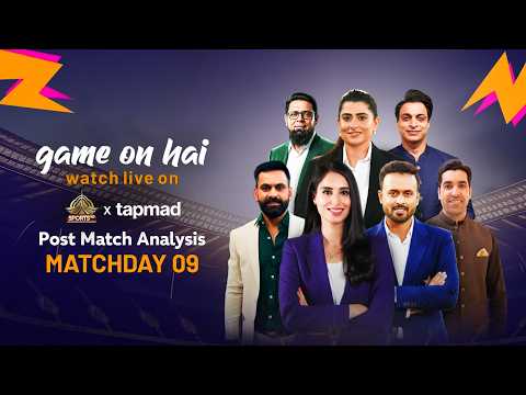 India Outplayed Pakistan | Game On Hai | Day 9 | Post Match Show | ICC Men's T20 World Cup | tapmad