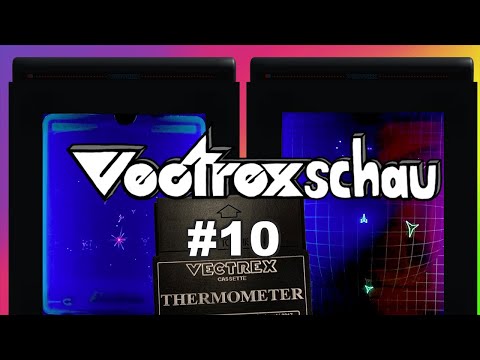 Mine Storm, MineX & Thermometer Cart - Vectrexschau mit Torben - 010 (14.03.2022)
