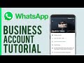 How To Make A WhatsApp Business Account | Simple For Beginners (2024)