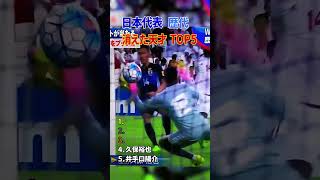 日本代表 歴代 消えた天才 TOP5