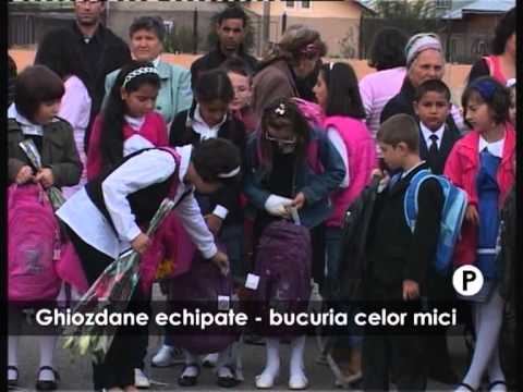 Ghiozdane echipate – bucuria celor mici