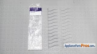 How to: Frigidaire/Electrolux Tine Row 154721404