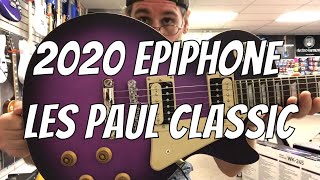 Video thumbnail for 2020 Epiphone Les Paul Classic Demo by Ben Coombs