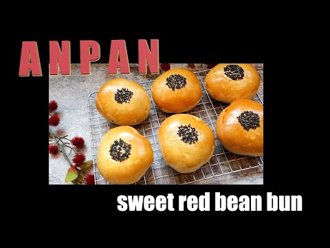 Sweet Red Bean Buns- Anpan