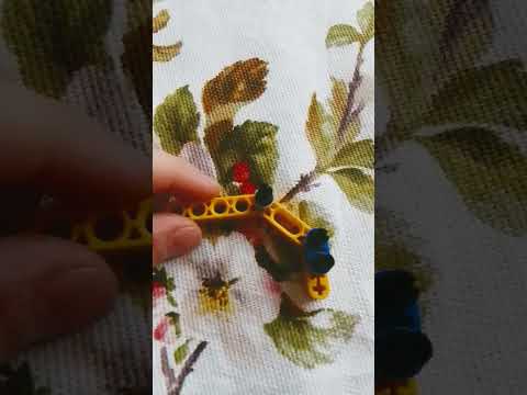 Как сделать пистолет, стреляющий резинками из лего