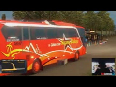 setra jetbus2HD+ Golden Star W7122UZ (driver lupa aturan maen)