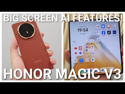HONOR Magic V3 New AI Features! Available On This Slimmest & Foldable Flagship! Skip The Iphone 16!